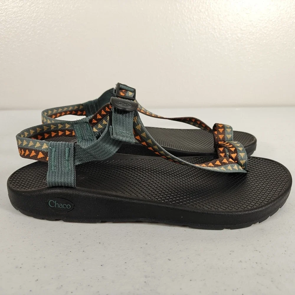 Chaco Bodhi Wedge Sandal Dark Forest Men's Size 13Adjustable Strap Lightweight